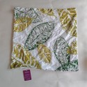 Zhourta Pillow Case Pillow Covers Pillow Case Lightweight Leaf Print Super Soft Easy Care Cotton Pillowcases 20x20 Inches